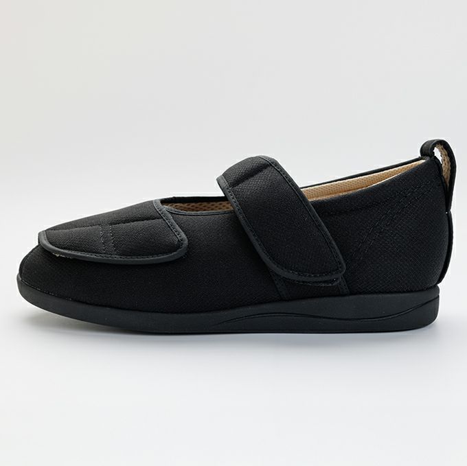 介護靴 施設・院内用 ダブルマジック２雅 3E 1027 片足 徳武産業 あゆみシリーズ ／ 徳武産業 介護シューズ あゆみ ダブルマジックII雅 施設・院内用 紺 LLサイズ(24.0~24.5cm) 足囲9E 片足(左足)